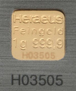 MuliCard in Gold von Heraeus